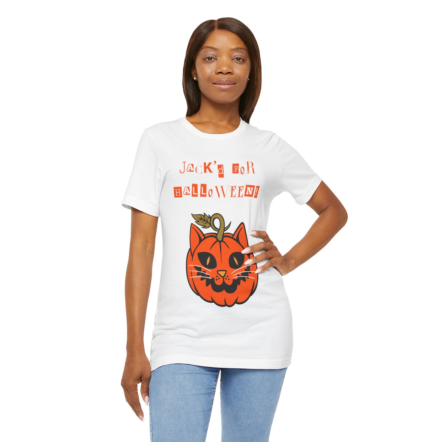 Jack'd For Halloween Cat T-shirt
