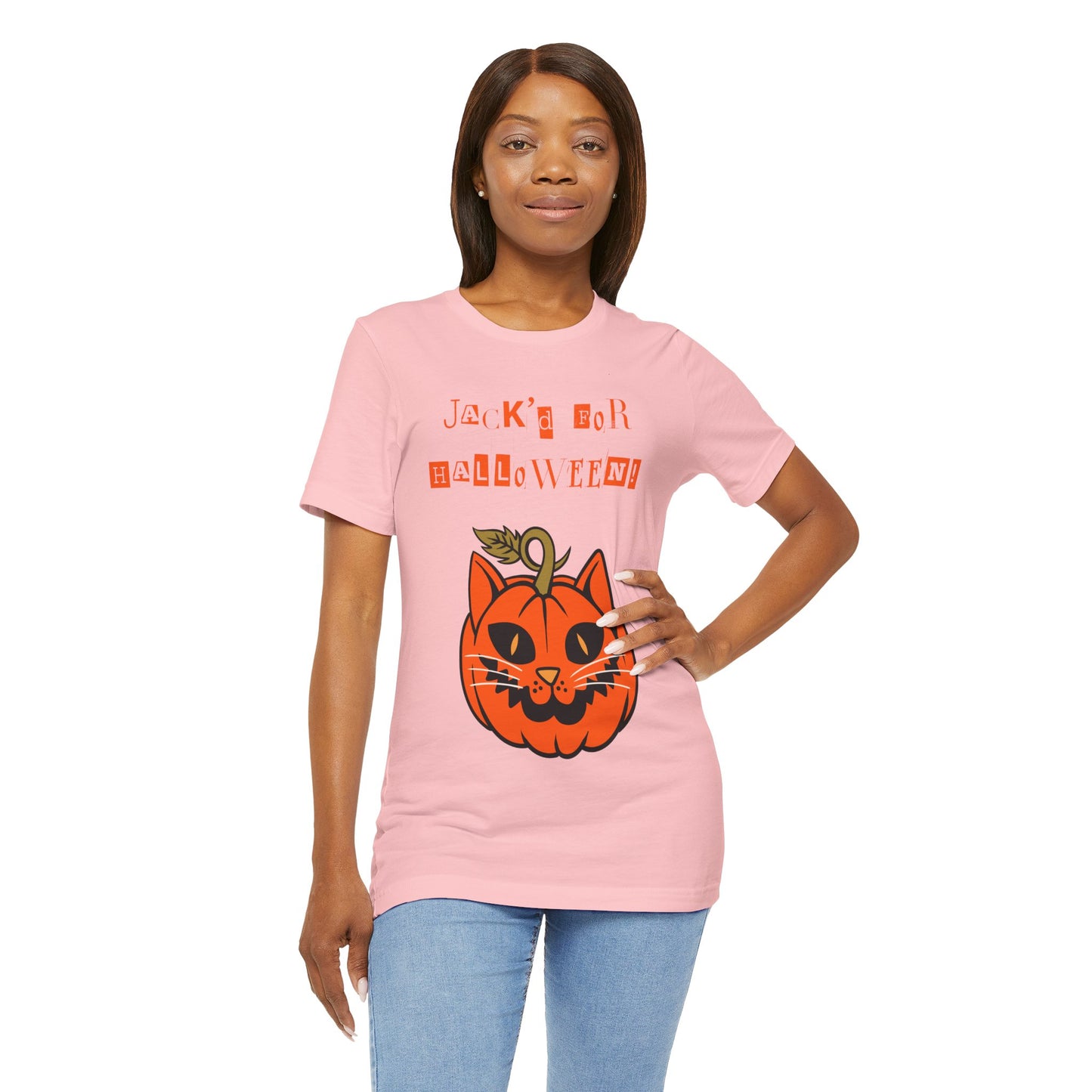 Jack'd For Halloween Cat T-shirt