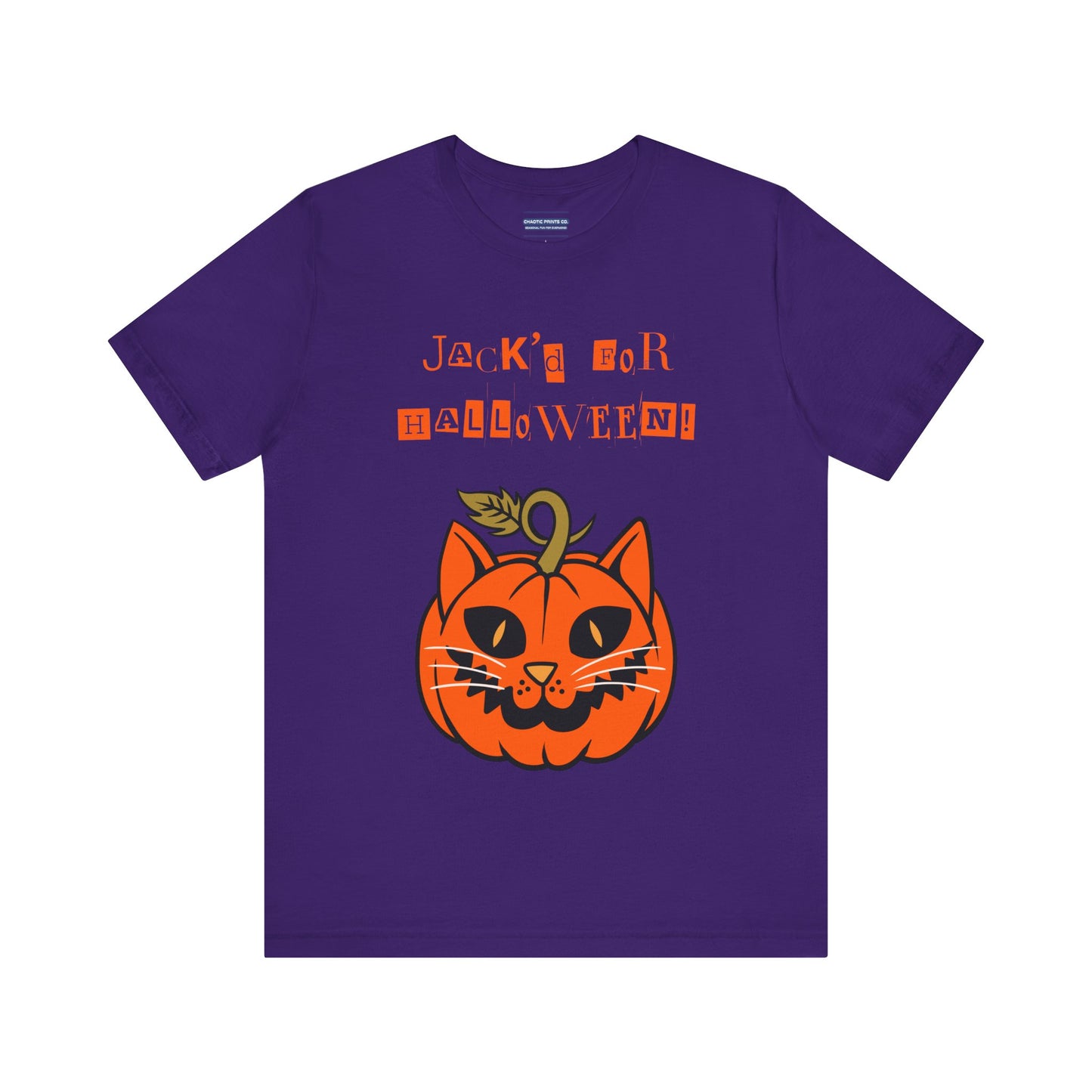 Jack'd For Halloween Cat T-shirt