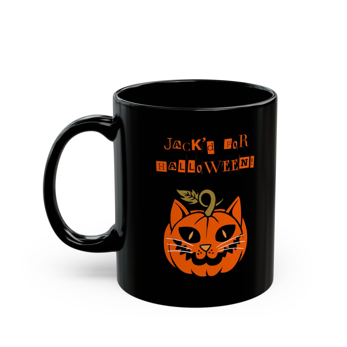 Halloween Cat Coffee Mug