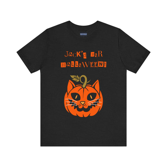 Jack'd For Halloween Cat T-shirt