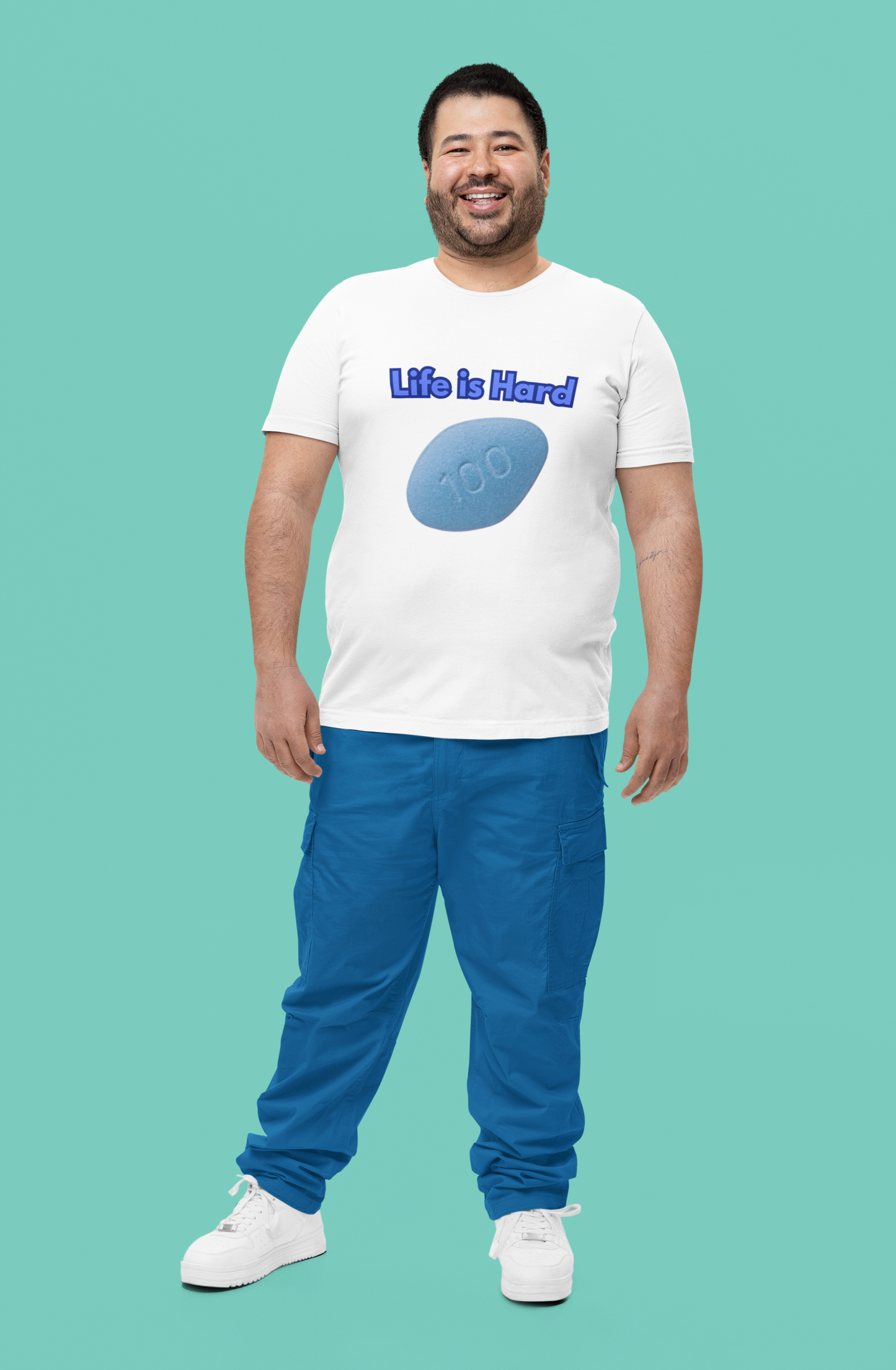 Life is Hard Funny Dad Tee