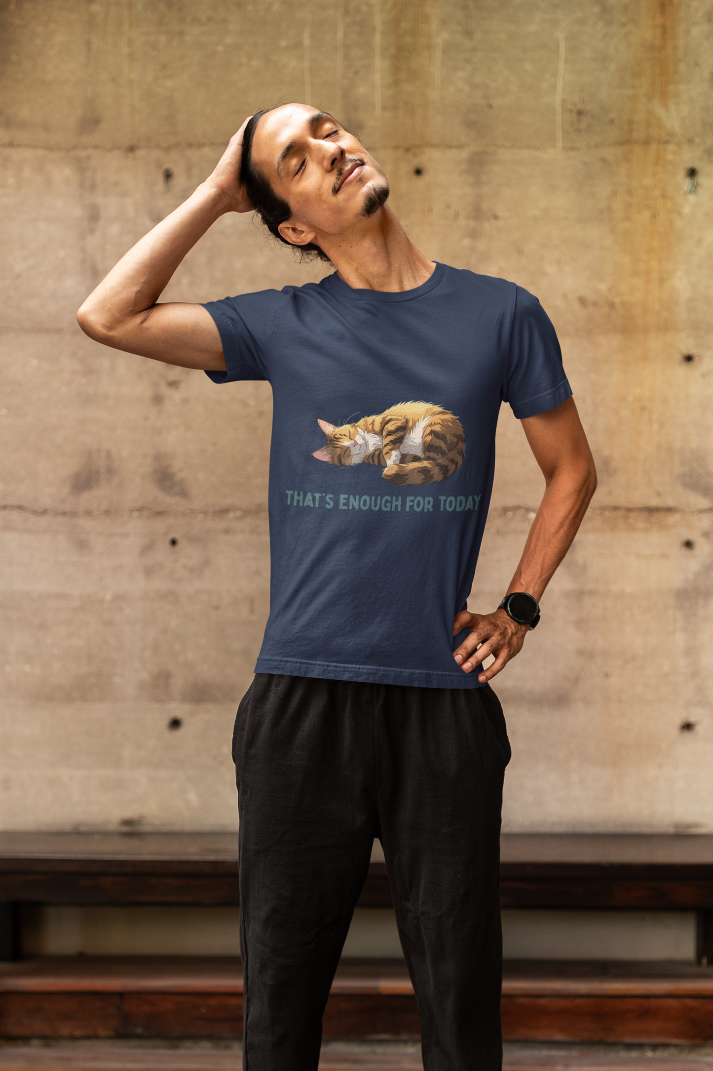 Cozy Cat Nap Tee | Had Enough for the Day!